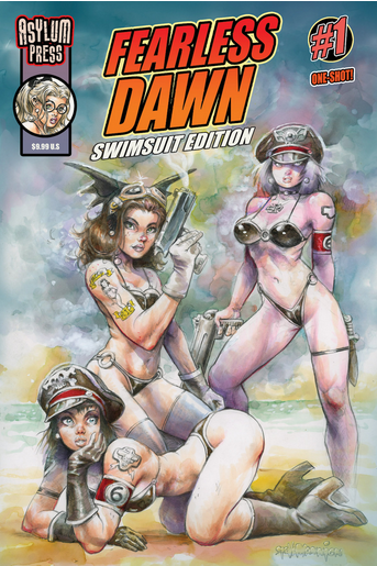 Fearless Dawn Swimsuit Edition Comic Book - HalfMoonMusic