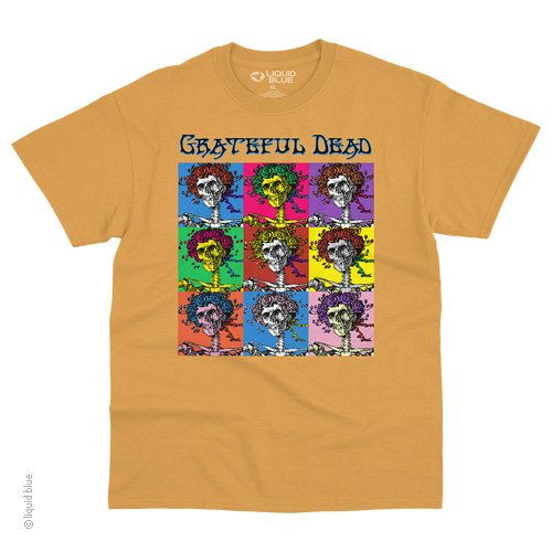 Men's Grateful Dead Hollywood Bertha Pop Art T-Shirt - HalfMoonMusic