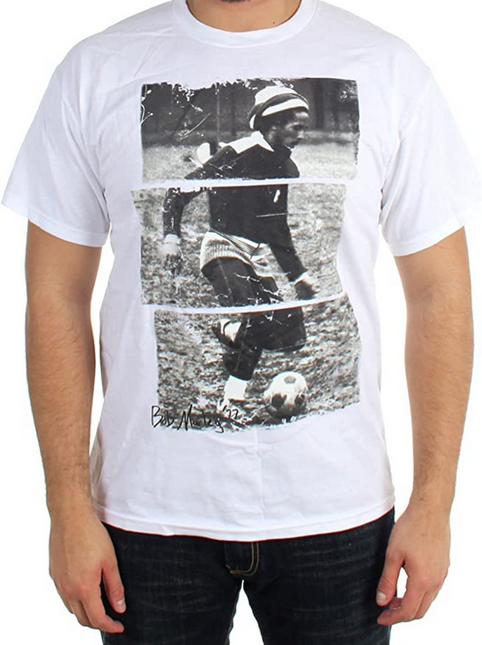 Men's Bob Marley Soccer '77 T-Shirt - HalfMoonMusic
