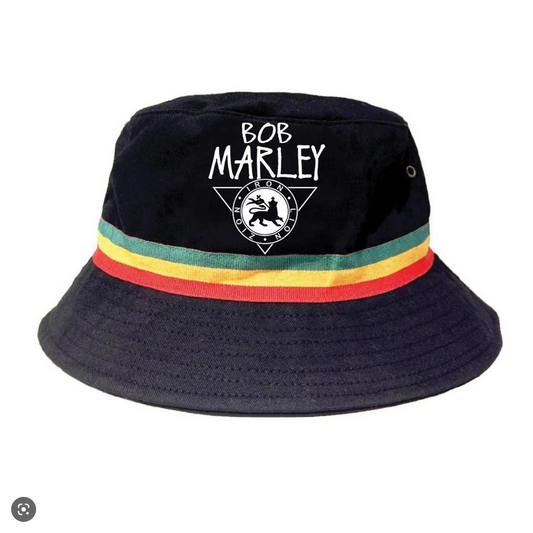 Bob Marley Bucket Hat - HalfMoonMusic