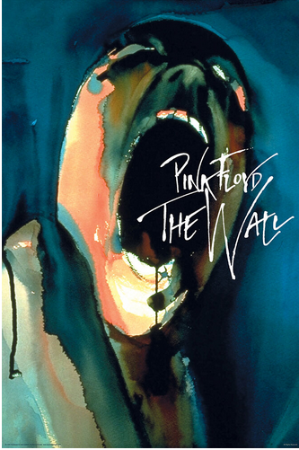 Pink Floyd - The Wall - Scream Poster - HalfMoonMusic