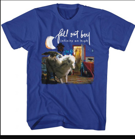 Men's Fall Out Boy Infinity On High Album Cover T-Shirt - HalfMoonMusic