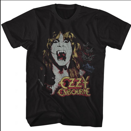 Men's Ozzy Osbourne Vampire T-Shirt - HalfMoonMusic