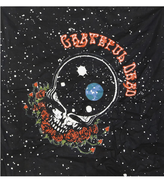 Grateful Dead Old School Space Your Face Bandana - HalfMoonMusic
