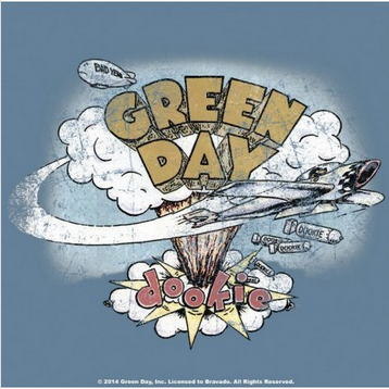 Green day Dookie Cork Coasters - HalfMoonMusic