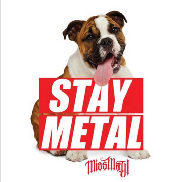 Miss May I Stay Metal Cork Coasters - HalfMoonMusic