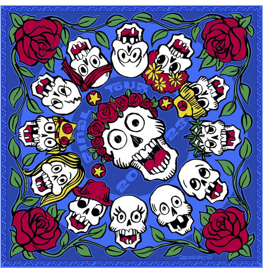 Grateful Dead & Company Final Tour 2023 Bandana - HalfMoonMusic