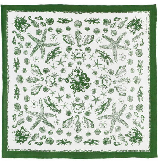 Sea Creatures Bandana - HalfMoonMusic