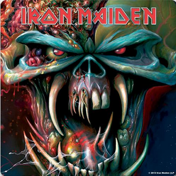 Iron Maiden The Final Frontier Cork Coasters - HalfMoonMusic