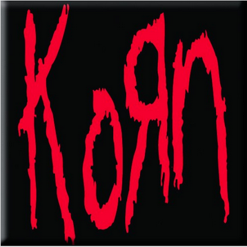Korn Logo Cork Coasters - HalfMoonMusic
