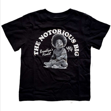 Biggie Smalls Toddler Notorious BIG Baby T-Shirt - HalfMoonMusic