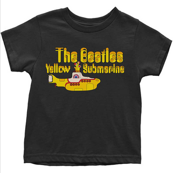 The Beatles Toddler Yellow Submarine Logo T-Shirt - HalfMoonMusic