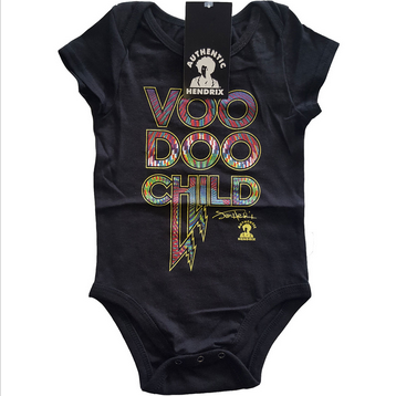 Jimi Hendrix Voodoo Child Onesie - HalfMoonMusic