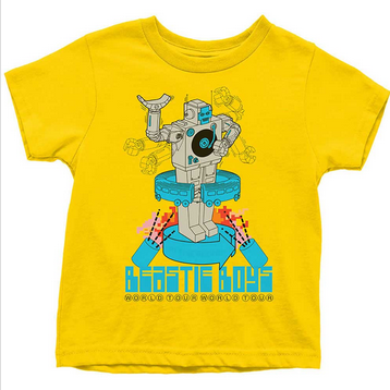 Beastie Boys Youth Robot T-Shirt - HalfMoonMusic