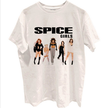 Men's The Spice Girls Photo Poses T-Shirt - HalfMoonMusic