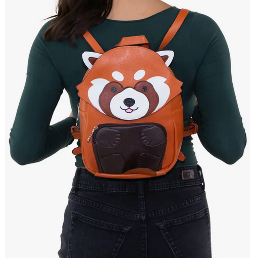 Novelty Red Panda Mini Backpack - HalfMoonMusic
