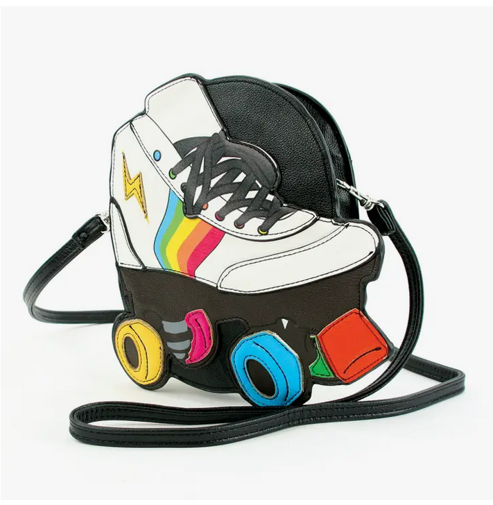 Novelty Roller Skate Crossbody Bag - HalfMoonMusic
