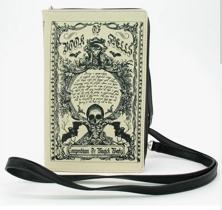 Novelty Magick Works Book Clutch/Crossbody - HalfMoonMusic