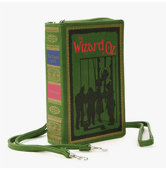 Novelty The Wizard of Oz Book Crossbody Clutch - HalfMoonMusic