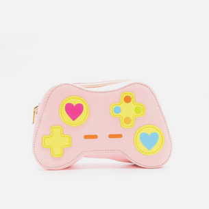 Pink Game Controller Handbag - HalfMoonMusic