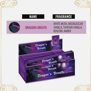 Dragons Breath Natural Incense - HalfMoonMusic
