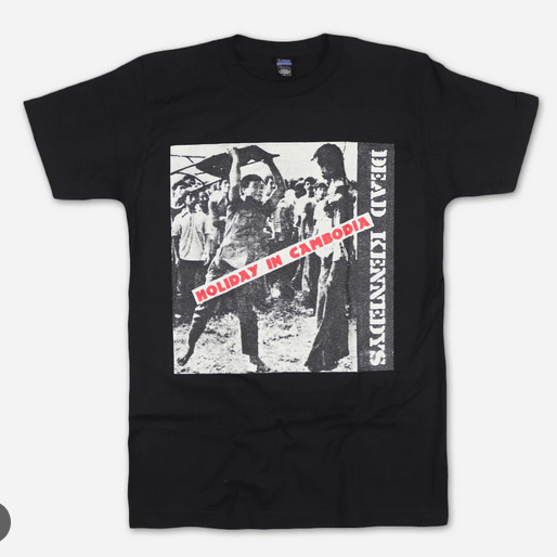 Men's Dead Kennedys Holiday In Cambodia T-Shirt - HalfMoonMusic