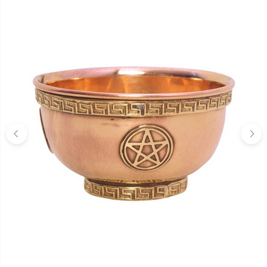 3" Copper Bowls - HalfMoonMusic