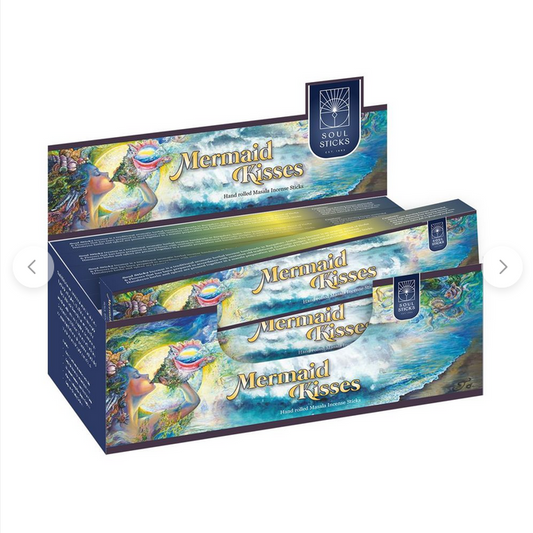 Soul Sticks Mermaid Kisses Natural Incense - HalfMoonMusic