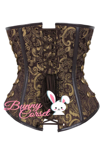 Women's Clark Overbust Corset - HalfMoonMusic