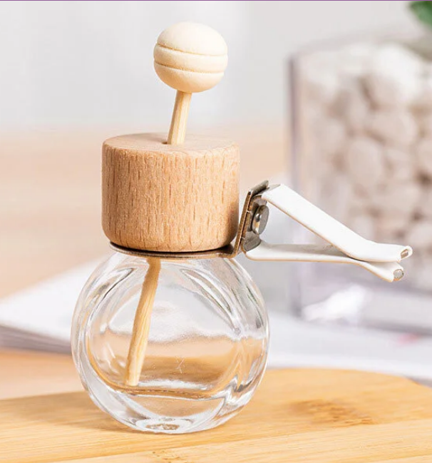 Glass Aromatherapy Diffuser Bottle - HalfMoonMusic