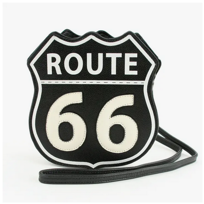 Route 66 Crossbody Bag - HalfMoonMusic