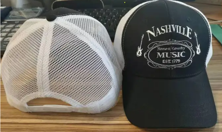 Nashville Mesh Trucker Cap - HalfMoonMusic