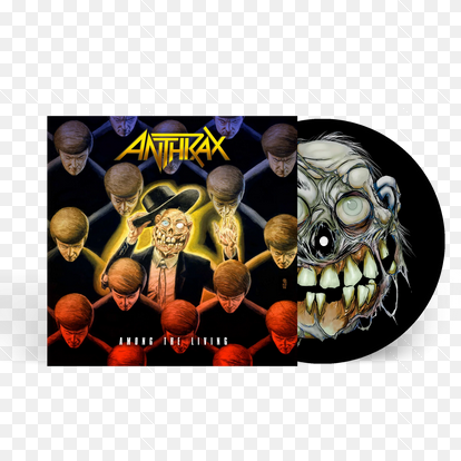 Anthrax Among The Living Record LP - HalfMoonMusic