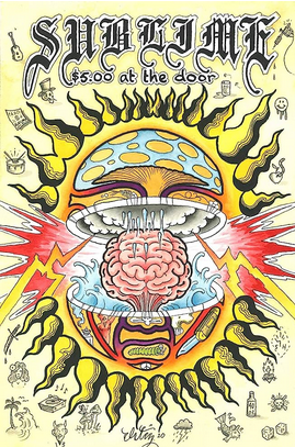 Sublime $5 At The Door Graphic Novel - HalfMoonMusic