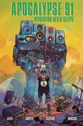 Chuck D Apocalypse 91 Revelution Never Sleeps Graphic Novel - HalfMoonMusic
