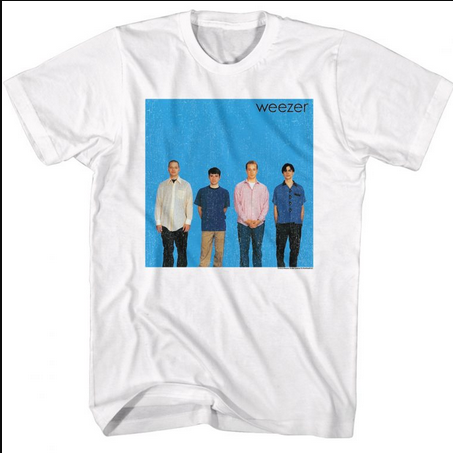 Men's Weezer Debut Album Cover T-Shirt - HalfMoonMusic