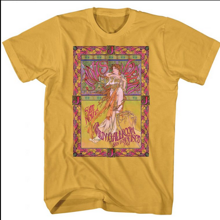 Men's Janis Joplin Avalon Ballroom T-Shirt - HalfMoonMusic