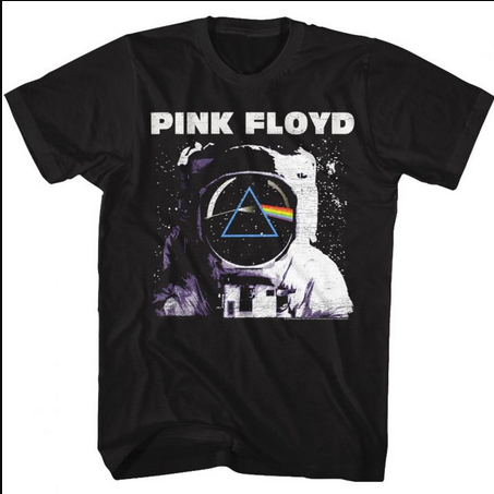 Men's Pink Floyd Moon T-Shirt - HalfMoonMusic