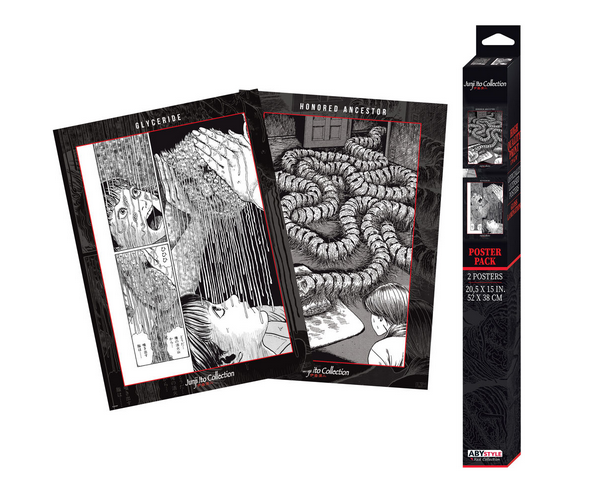 Junji Ito - Boxed Poster Set - HalfMoonMusic