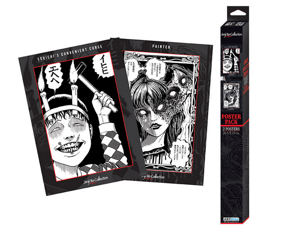 Junji Ito - Boxed Poster Set - HalfMoonMusic