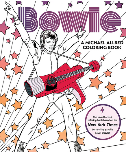 Bowie Coloring Book - HalfMoonMusic