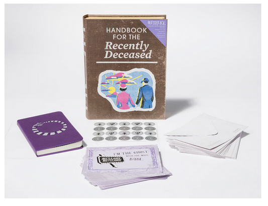 Beetlejuice Deluxe Handbook For The Deceased Journal - HalfMoonMusic