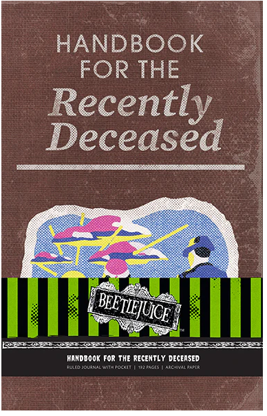 Beetlejuice Handbook For The Recently Deceased Journal - HalfMoonMusic