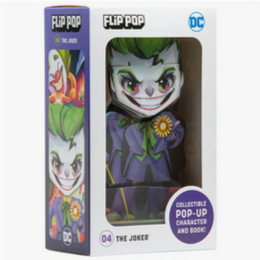 DC Flip-Pop: The Joker Pop-Out Figure & Booklet - HalfMoonMusic