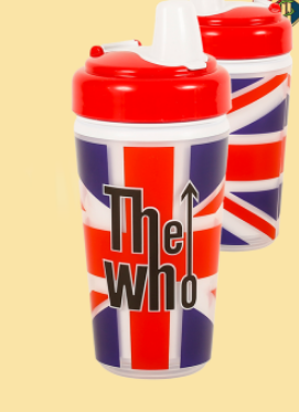 The Who Union Jack Sippy Cup - HalfMoonMusic