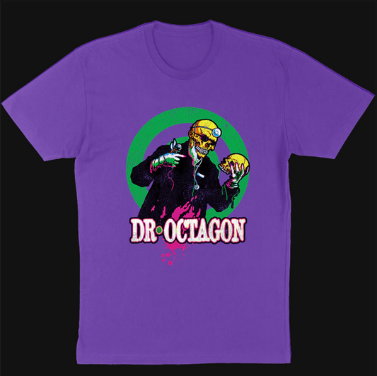 Men's Dr. Octagon Skull Doctor T-Shirt - HalfMoonMusic
