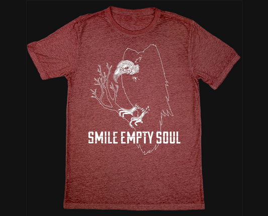 Men's Smile Empty Soul Vulture T-Shirt - HalfMoonMusic