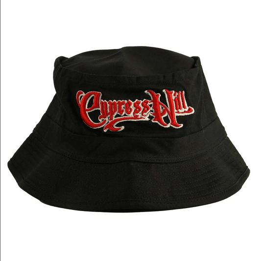 Cypress Hill Red Logo Bucket Hat - HalfMoonMusic