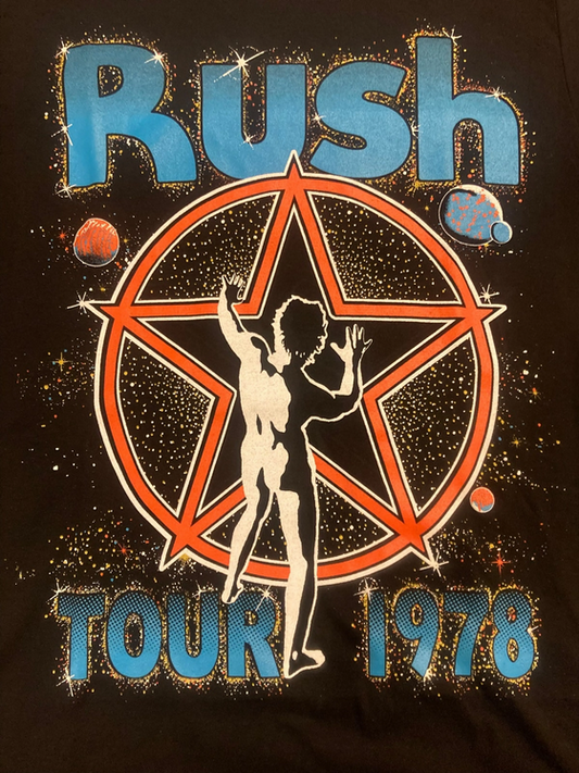 Men's Rush Tour 1978 T-Shirt - HalfMoonMusic