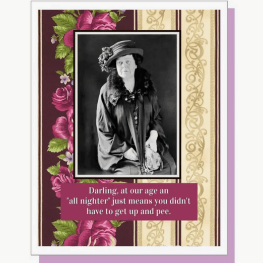 All Nighter Greeting Card - HalfMoonMusic